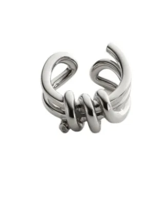 Mm6 Maison Margiela Knotted Ring