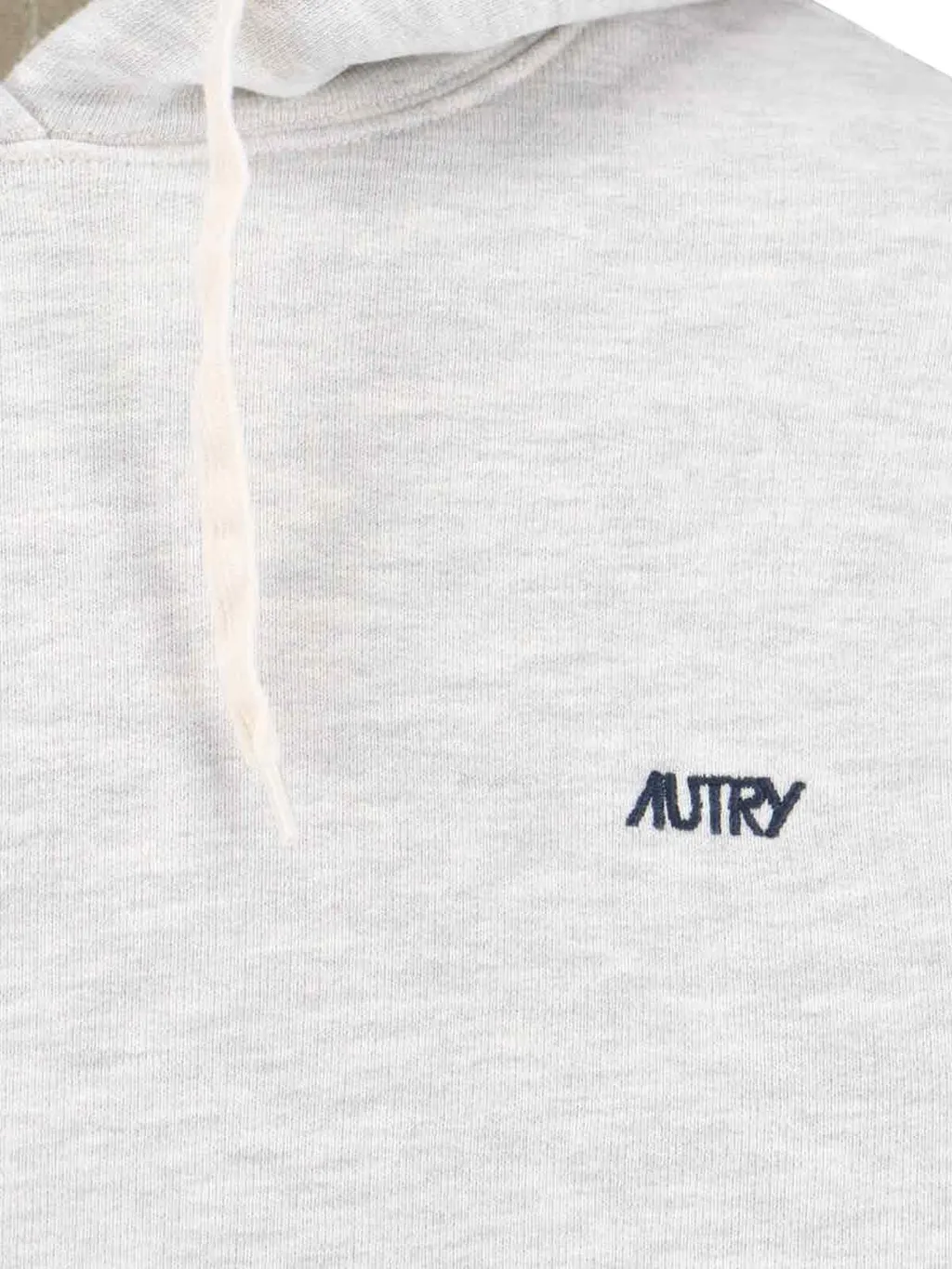 Autry Logo Embroidered Drawstring Hoodie
