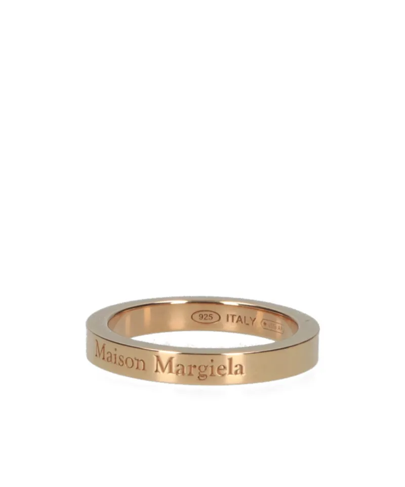 Maison Margiela Logo Engraved Ring