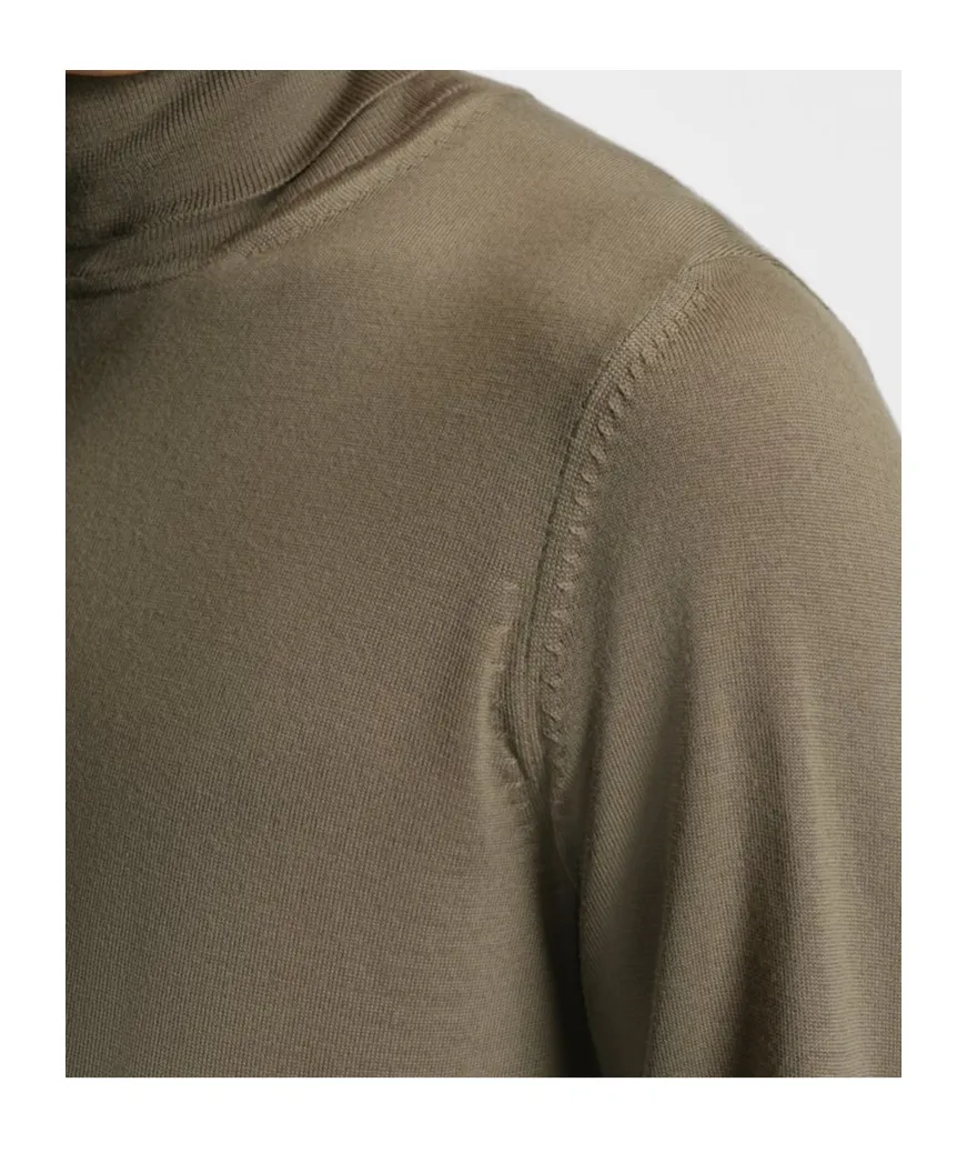 Wool Turtleneck Sweater