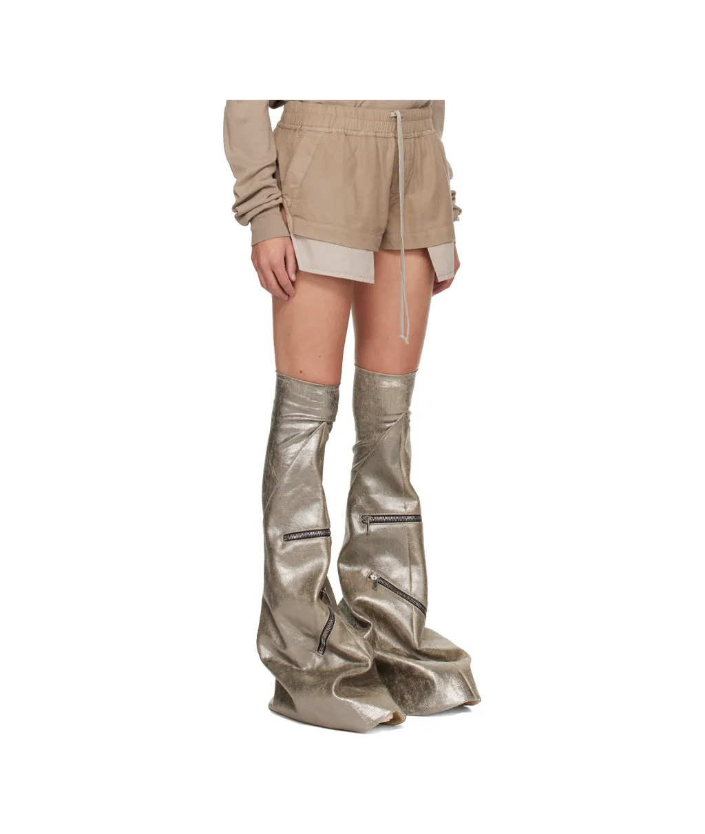 Rick Owens Drkshdw Layered Effect Shorts