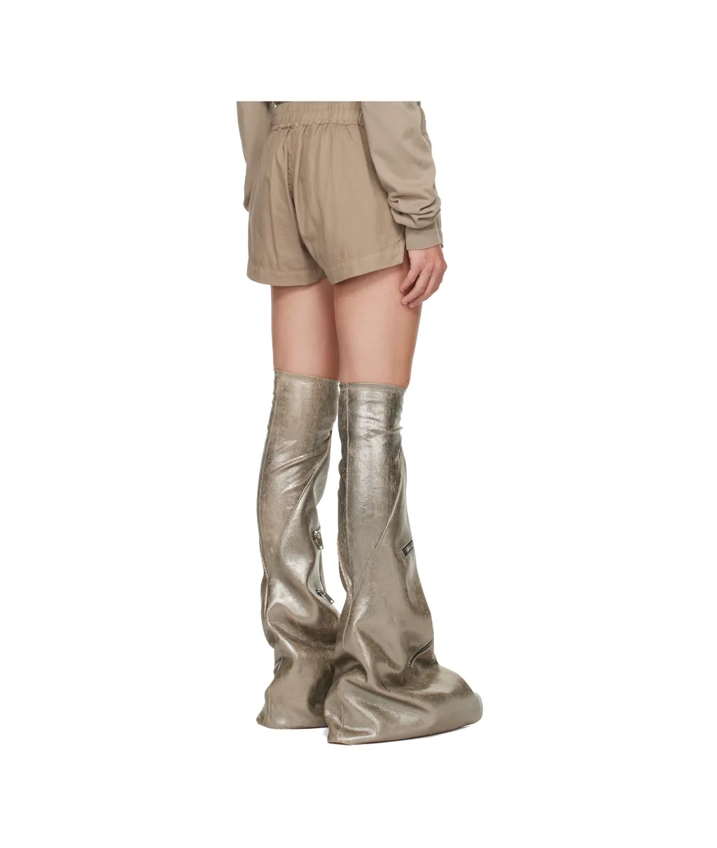 Rick Owens Drkshdw Layered Effect Shorts
