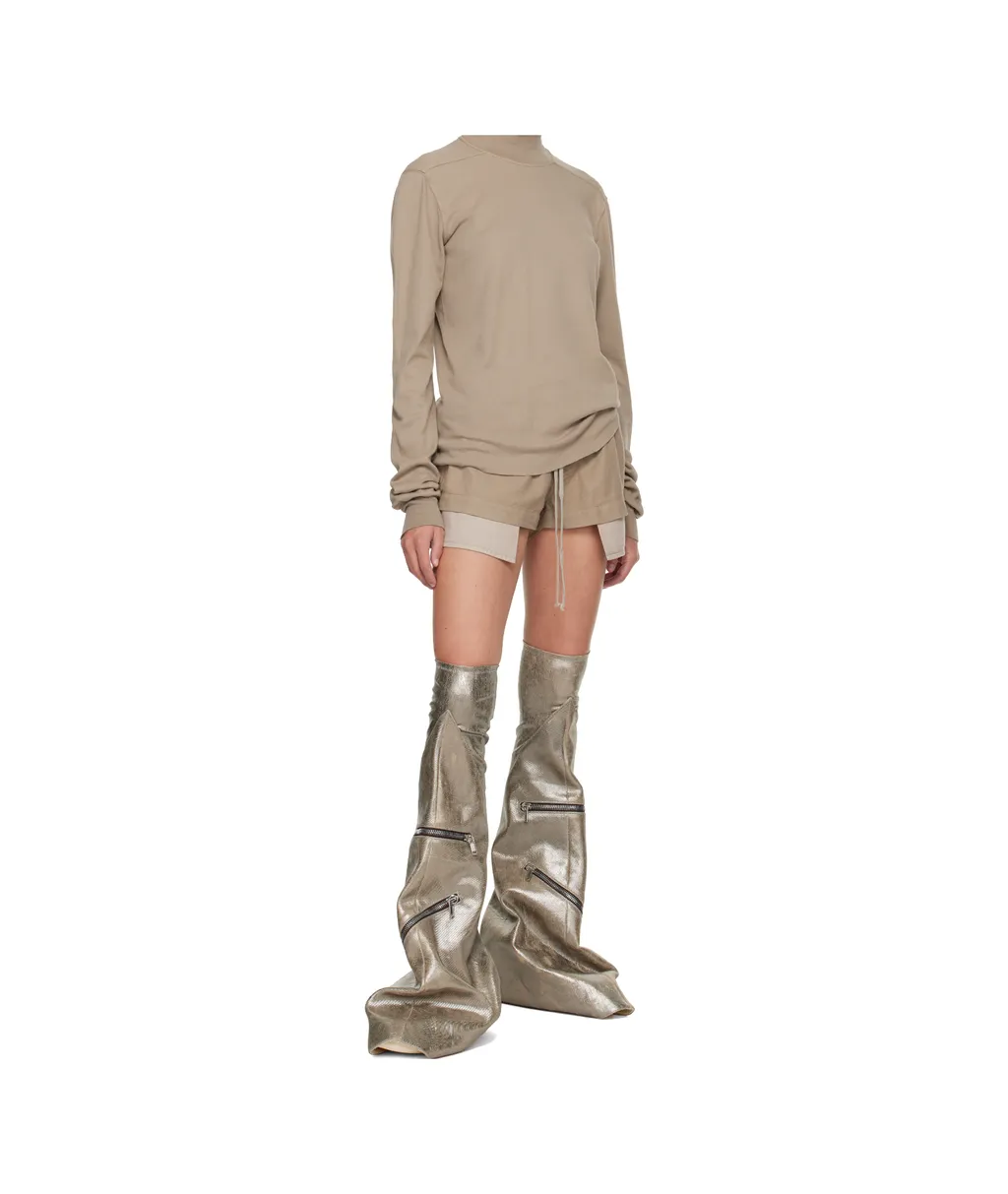 Rick Owens Drkshdw Layered Effect Shorts