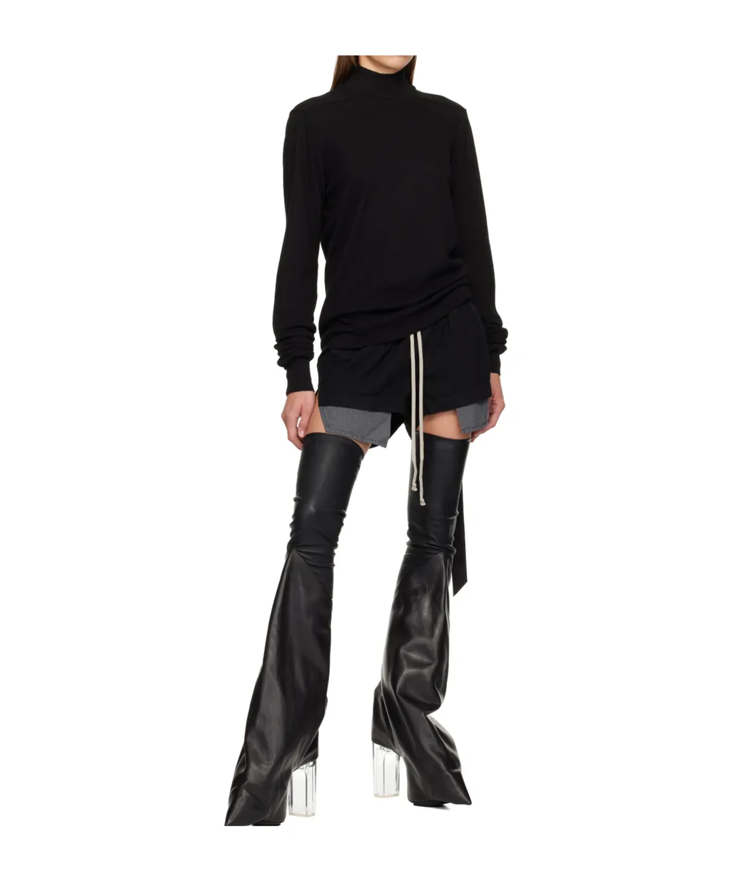 Headon Double-Layer Turtleneck Sweater