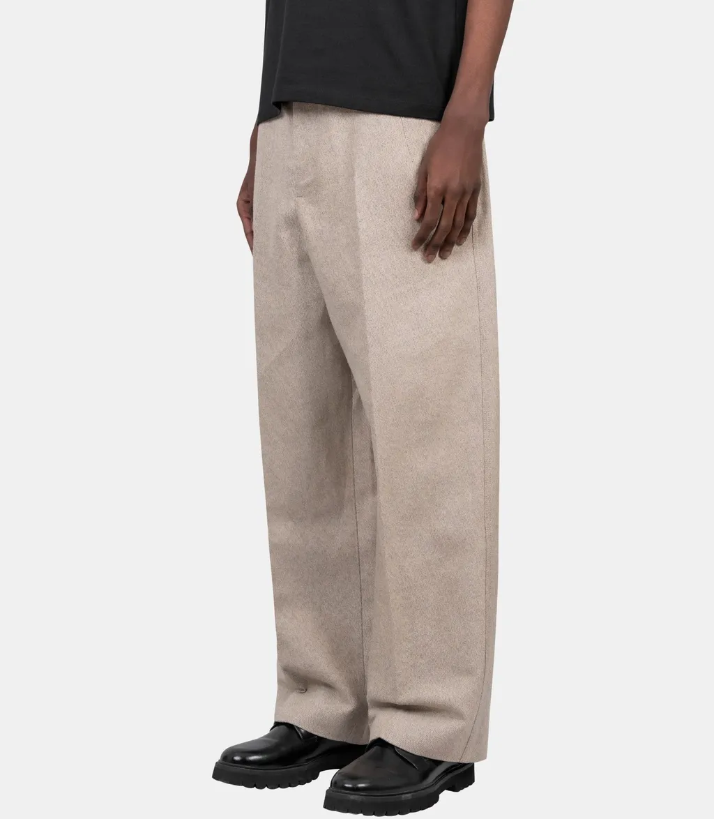 Belt-Loop Casual Pants