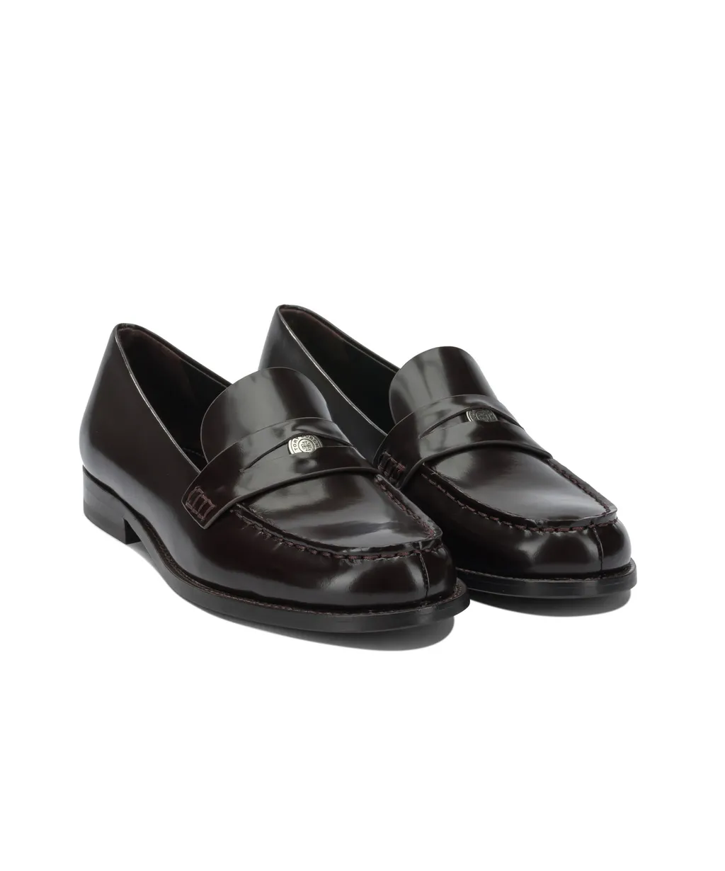Tory Burch Round-Toe Loafers