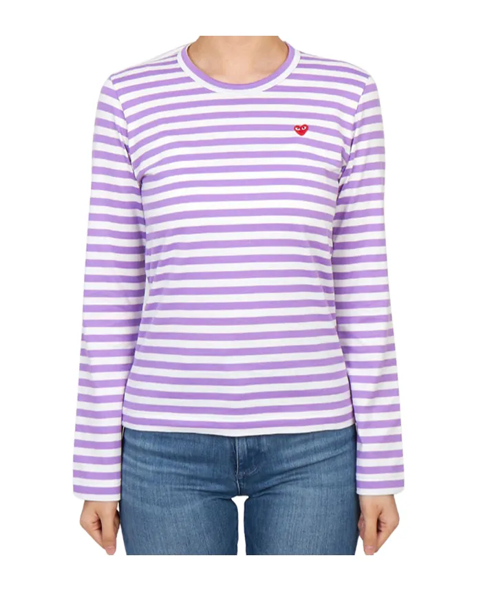 Long-Sleeved Striped T-Shirt