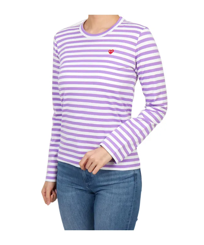 Long-Sleeved Striped T-Shirt