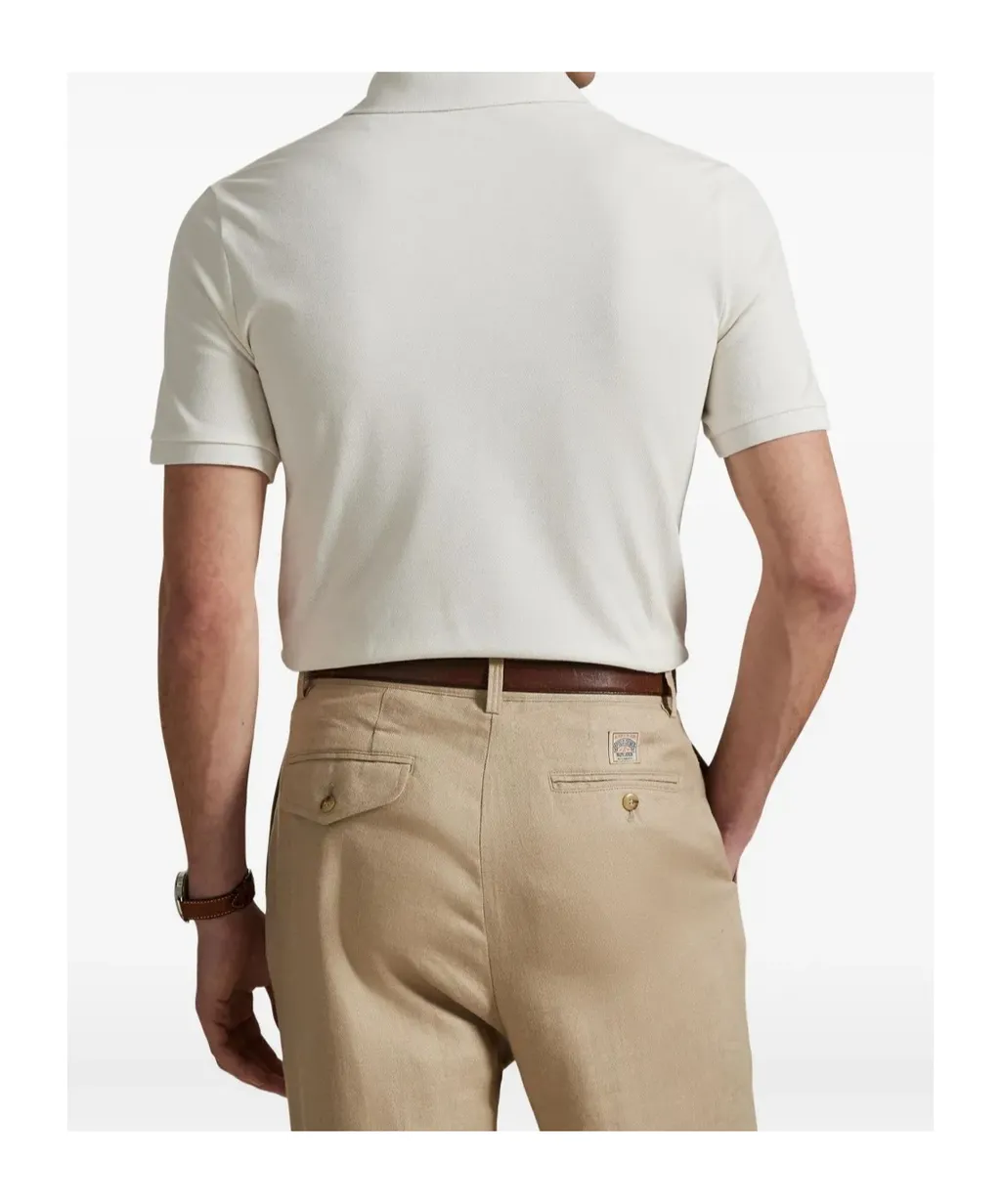 Polo Bear-Embroidered Polo Shirt