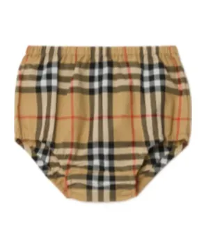 Burberry Kids Check Patterned Dress