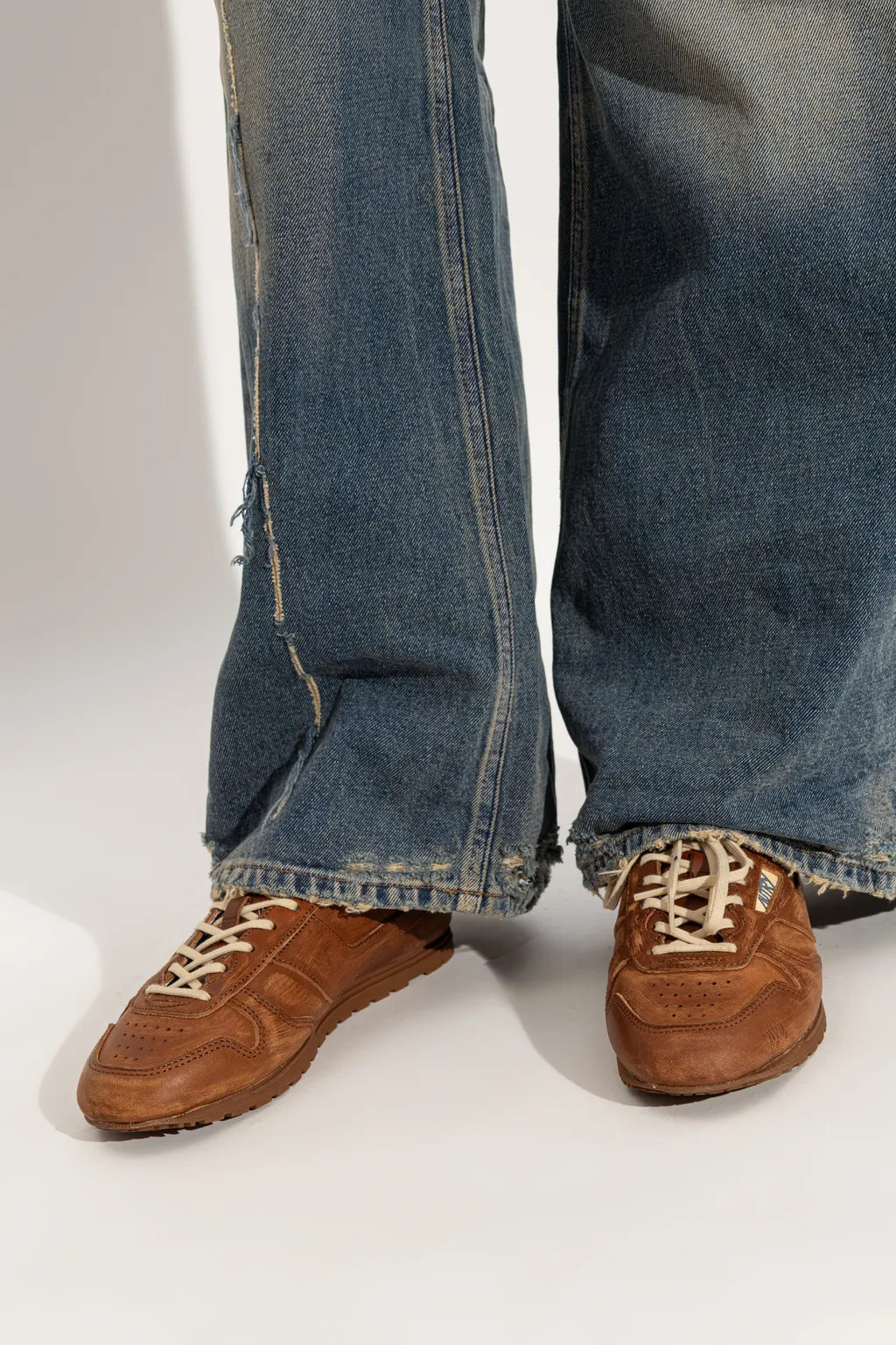 Autry Winmule Lace-Up Slides