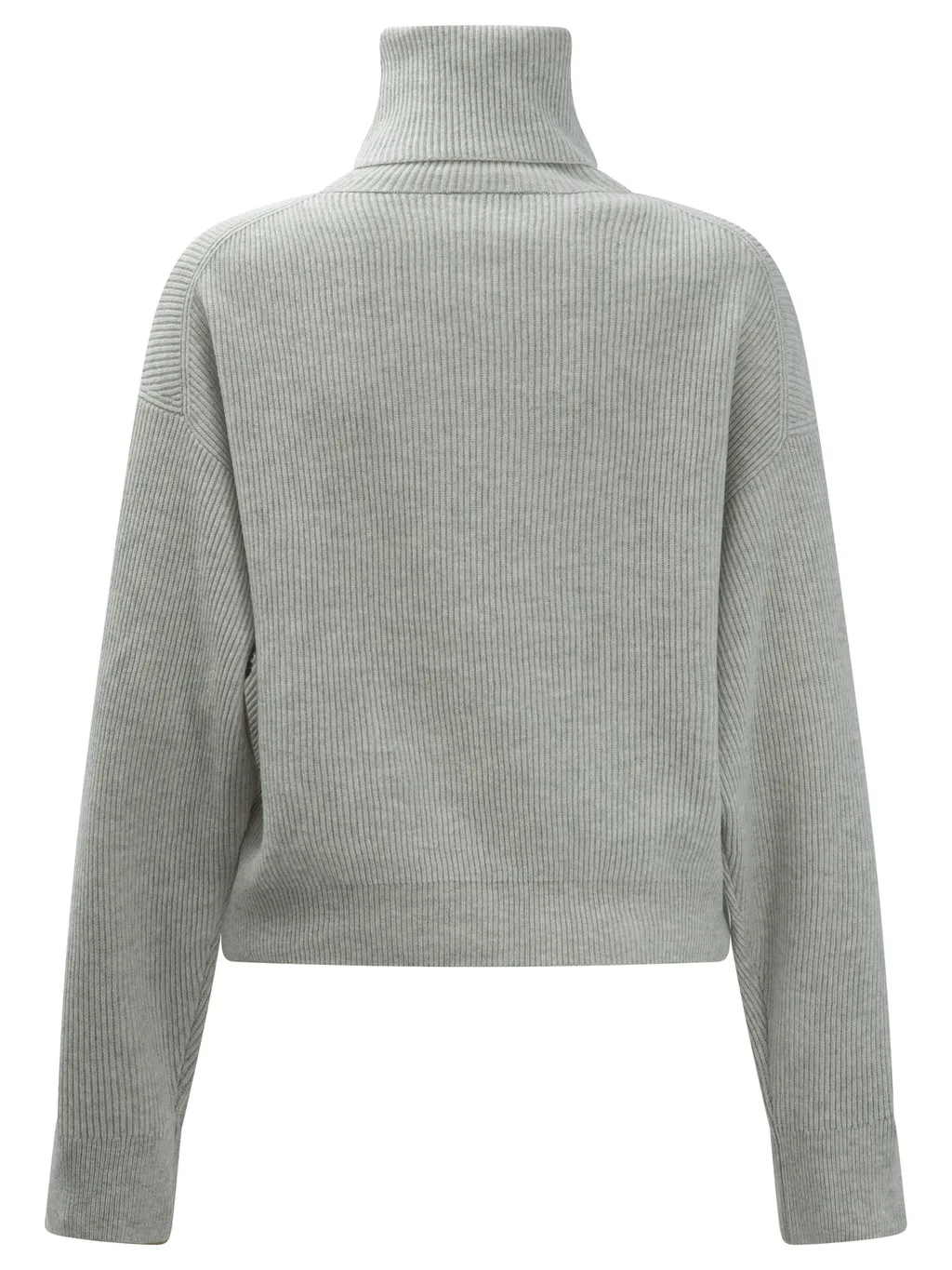 Roll-Neck Ribbed-Knit Jumper
