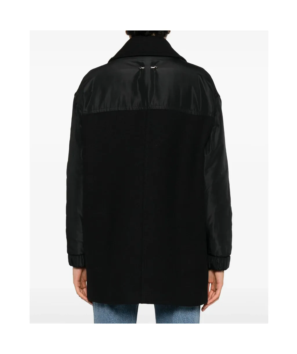 Panelled Double-Breasted Coat