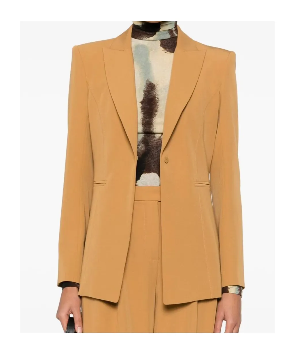Peak-Lapel Blazer