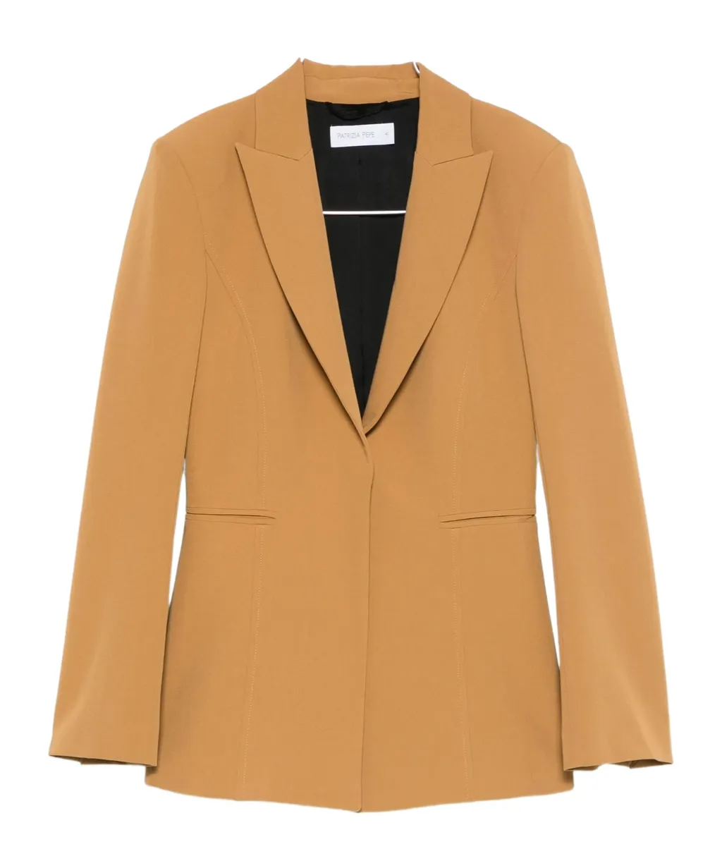 Peak-Lapel Blazer