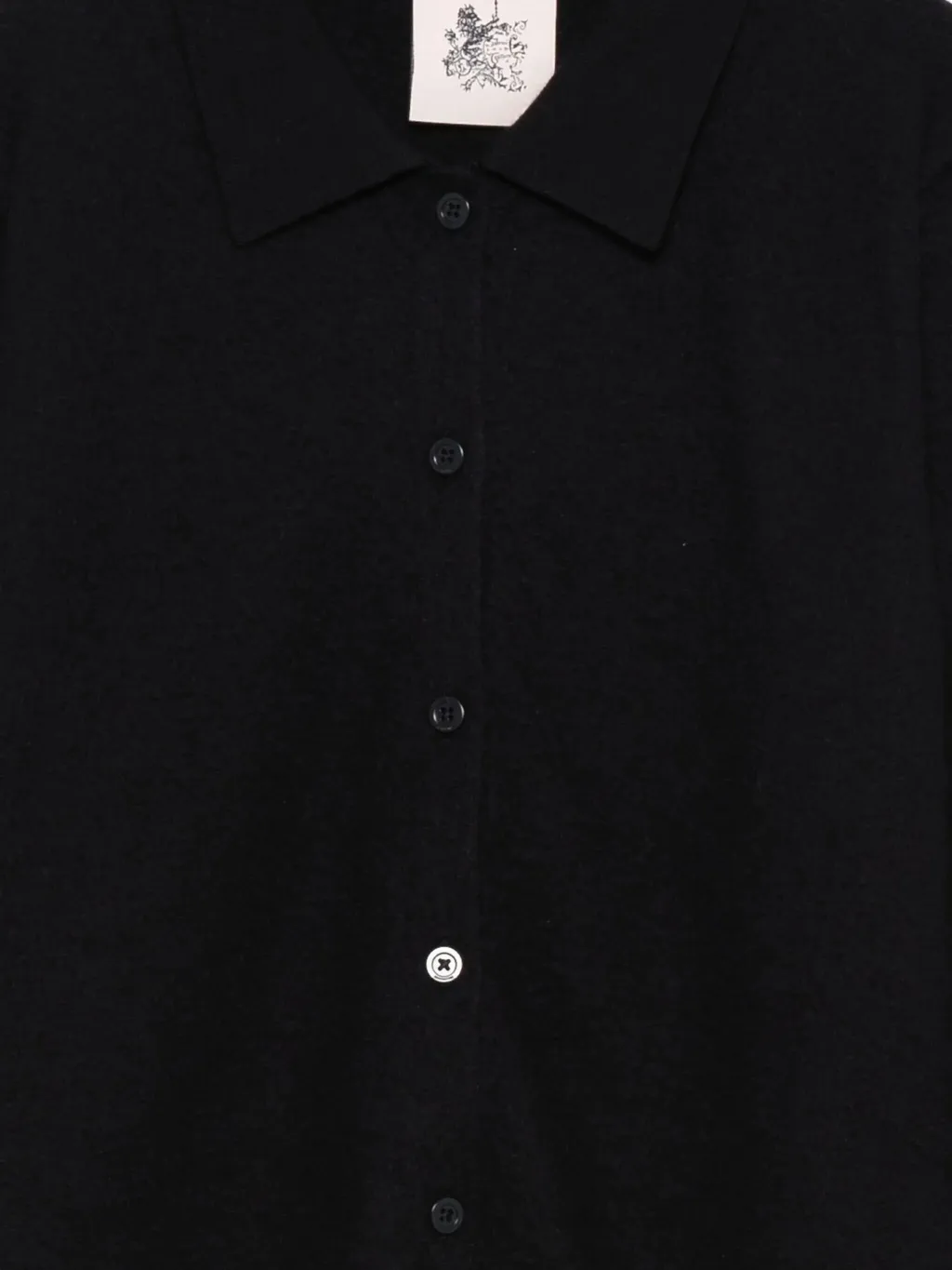 Collared Buttoned Cardigan