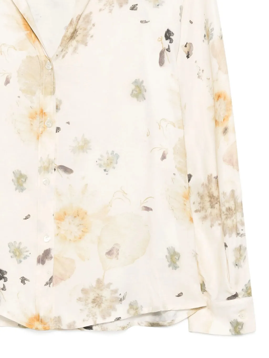 Floral-Pattern Top