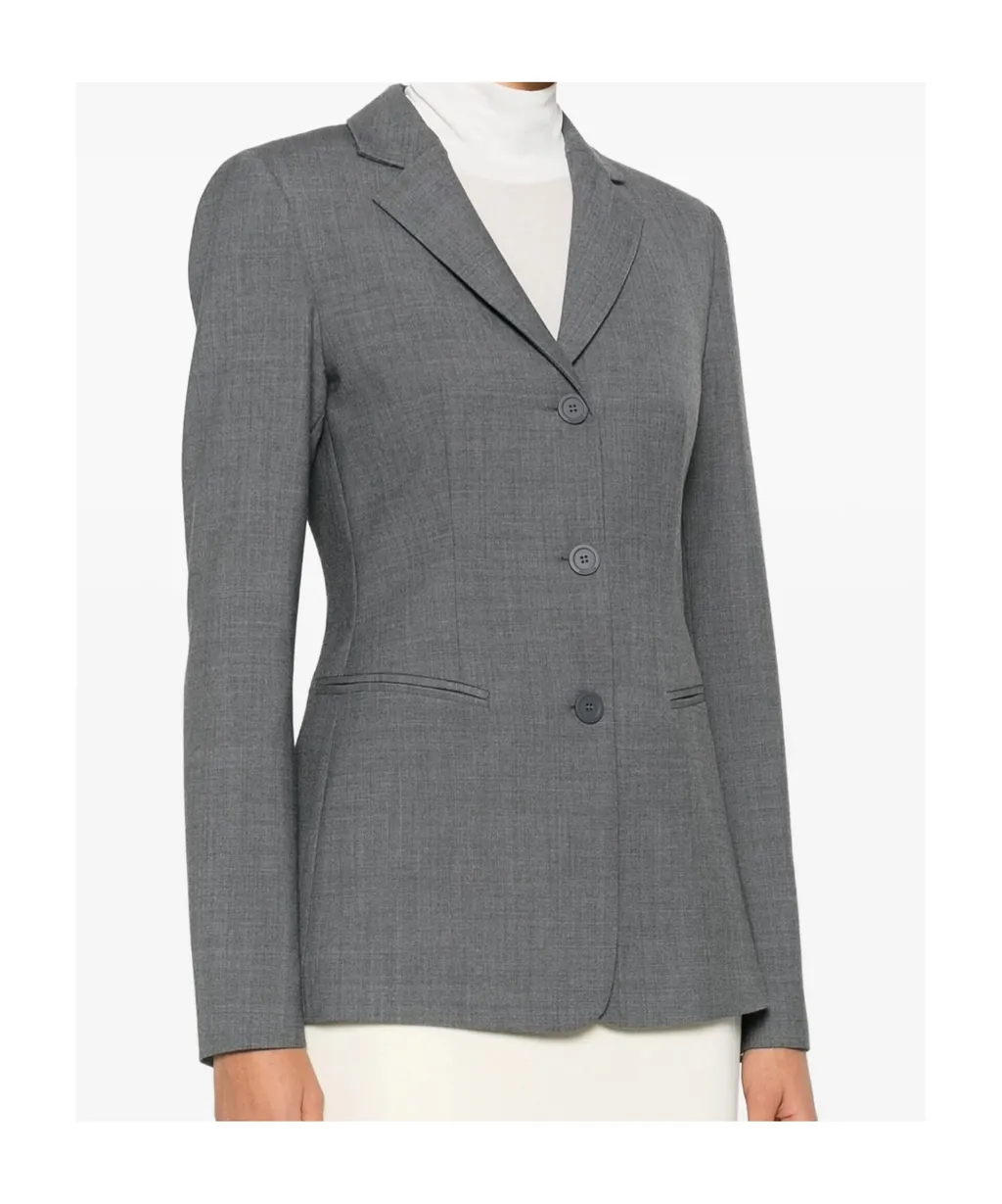 Lapel Long-Sleeved Suit Jacket