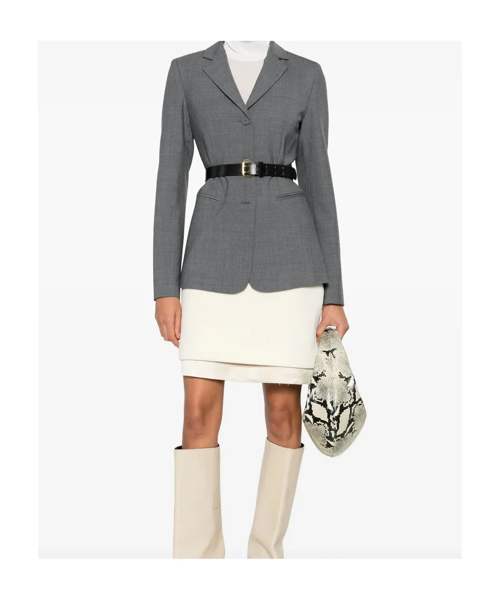 Lapel Long-Sleeved Suit Jacket