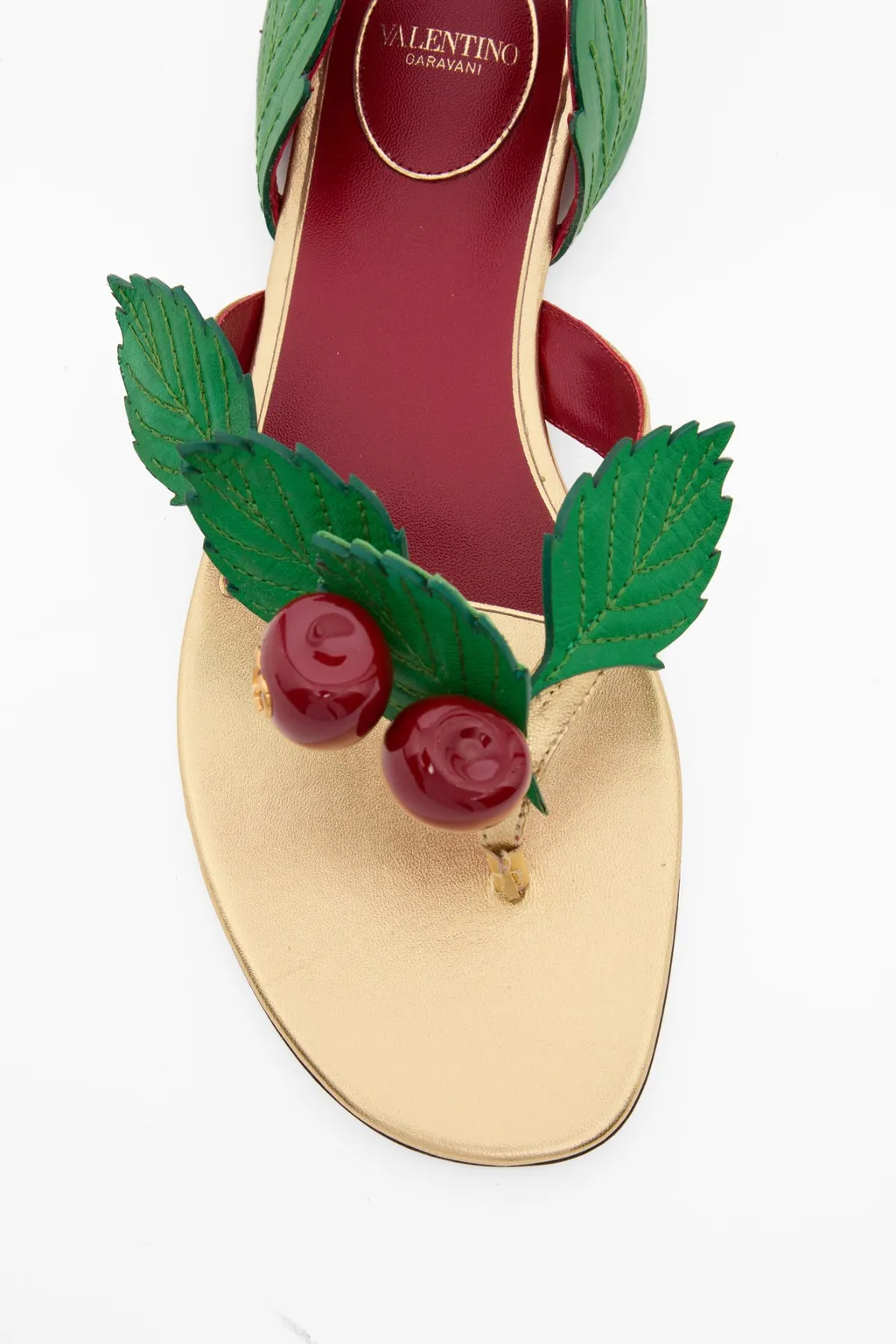 Valentino Cherryfic Thong Sandals