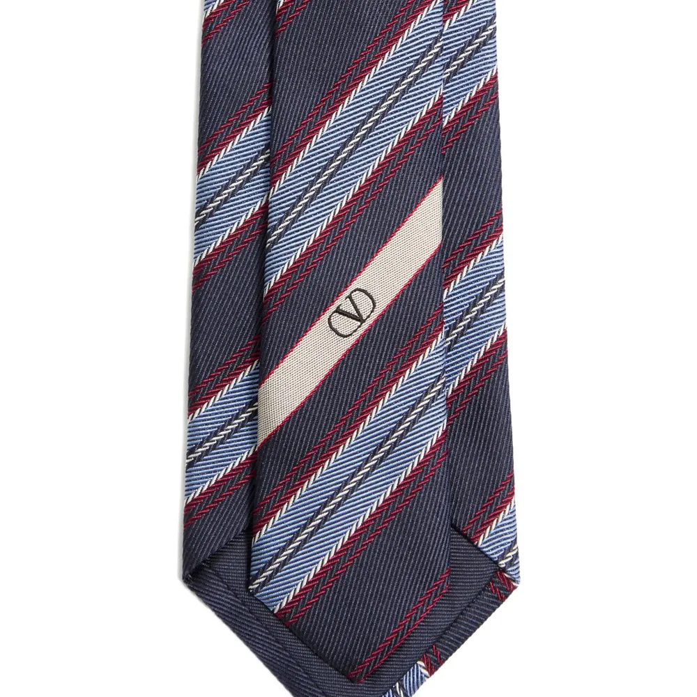 Valentino	Regimental Striped Tie