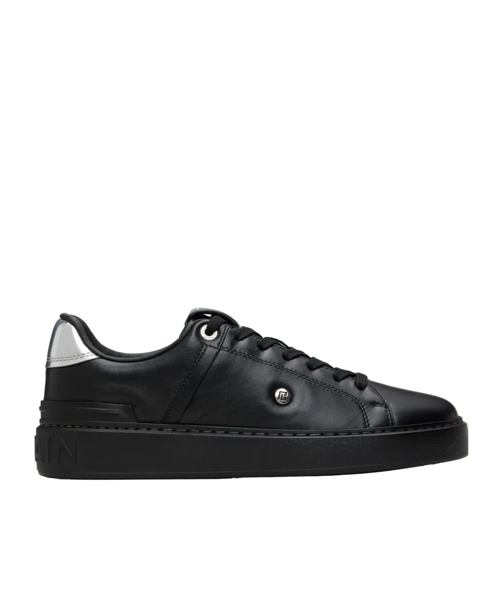 Balmain B-Court Lace-Up Sneakers