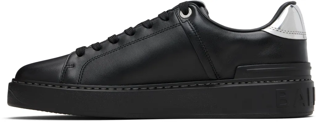 Balmain B-Court Lace-Up Sneakers