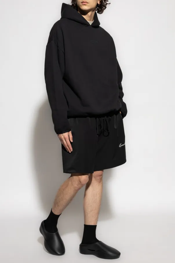 Drawstring Waist Shorts