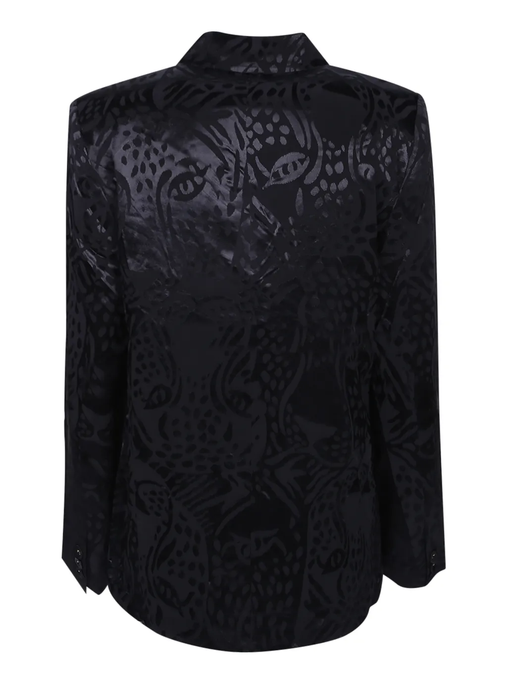 Farm Rio Patterned Double-Breasted Jacket