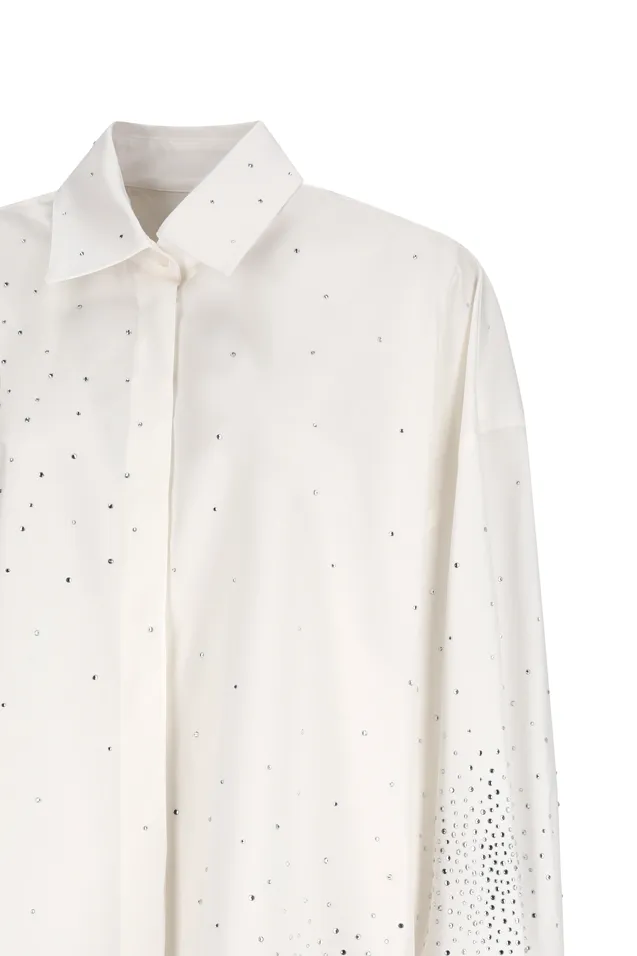 Giuseppe Di Morabito Embellished Oversized Shirt
