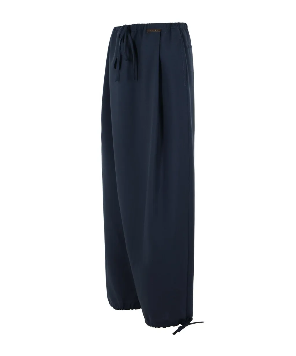 Marni Wide-Leg Drawstring Trousers