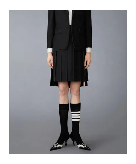 Thom Browne Super 120's Twill Pleated Skirt