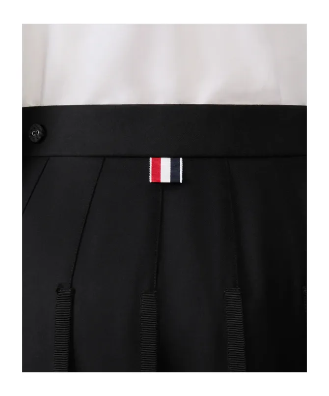 Thom Browne Super 120's Twill Pleated Skirt
