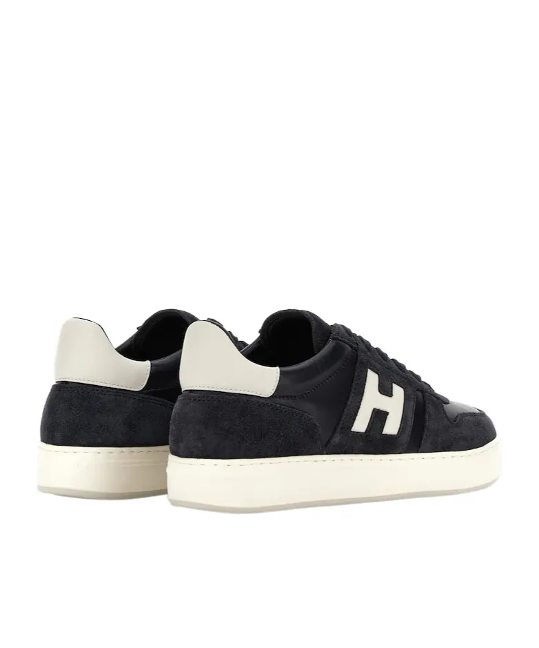 Hogan H-Stripe Lace-Up Sneakers