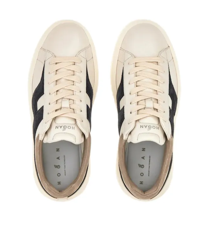 Hogan H-Striped Sneakers