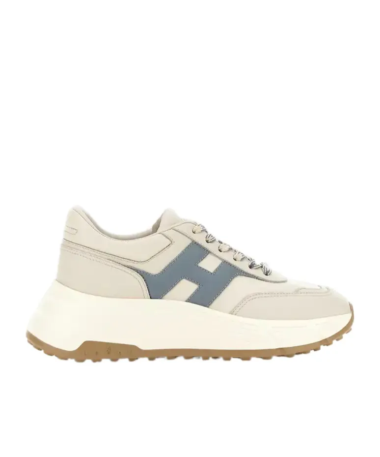 Hogan Logo Detailed Lace-Up Sneakers
