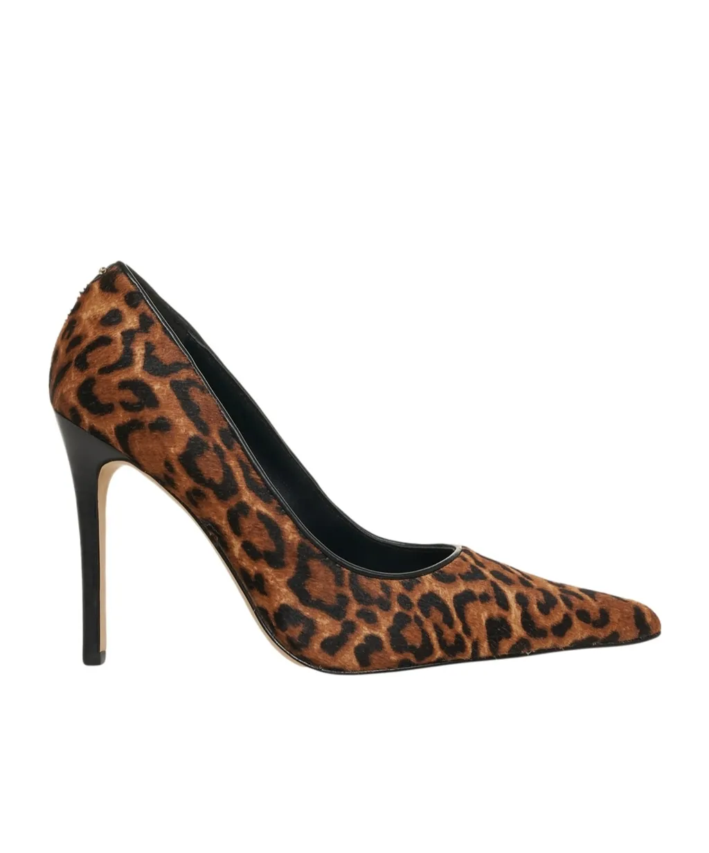110Mm Elyse Leopard Pumps