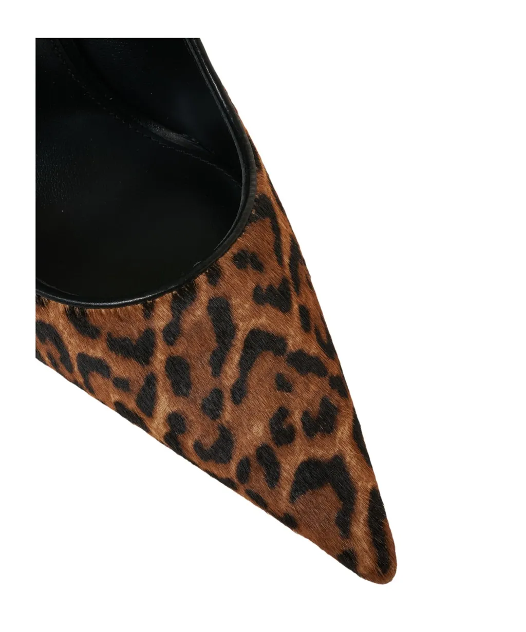 110Mm Elyse Leopard Pumps
