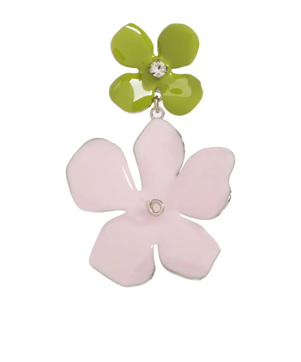 Marni Embellished Floral Motif Earrings