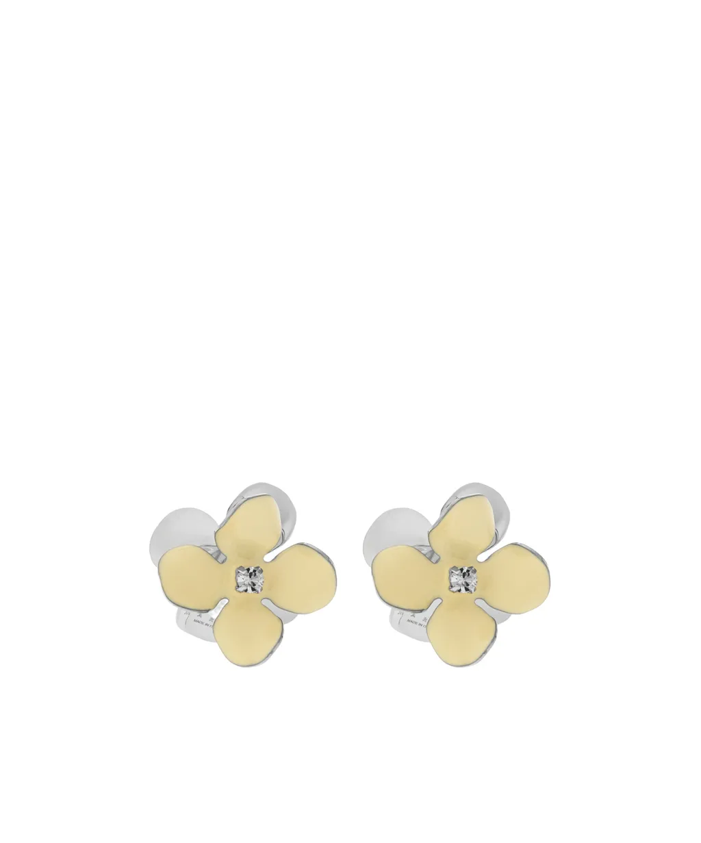 Marni Embellished Floral Motif Earrings