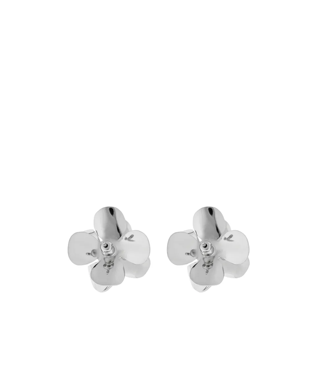 Marni Embellished Floral Motif Earrings