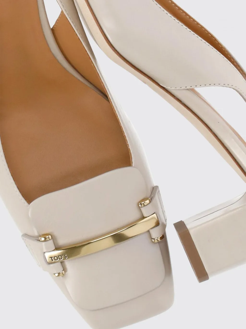 Tod's Block Heel Slingback Pumps