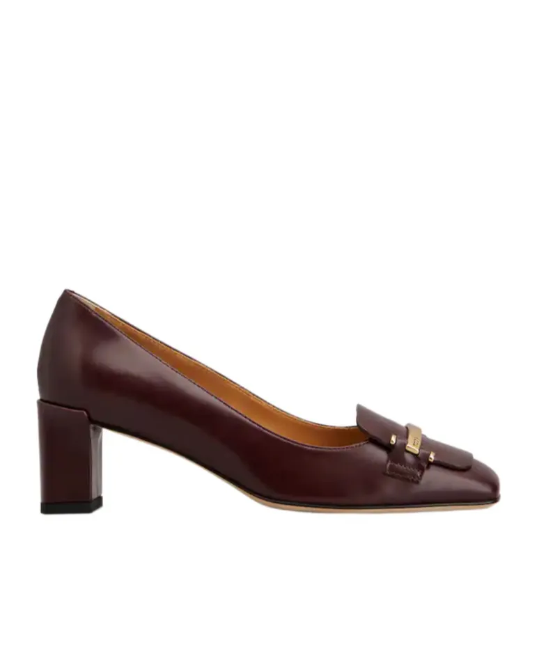 50Mm Leather Pumps