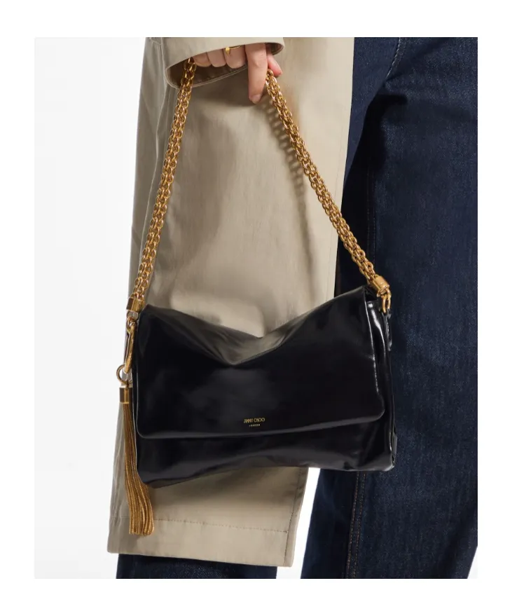 Jimmy Choo Callie Flap Shoulder Bag