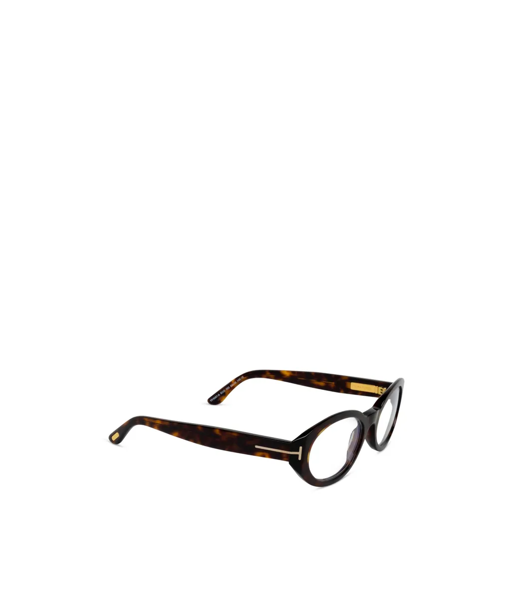 Tom Ford Eyewear Oval Frame Glasses