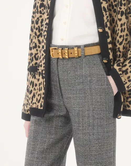 Valentino Garavani Rockstud Buckled Belt