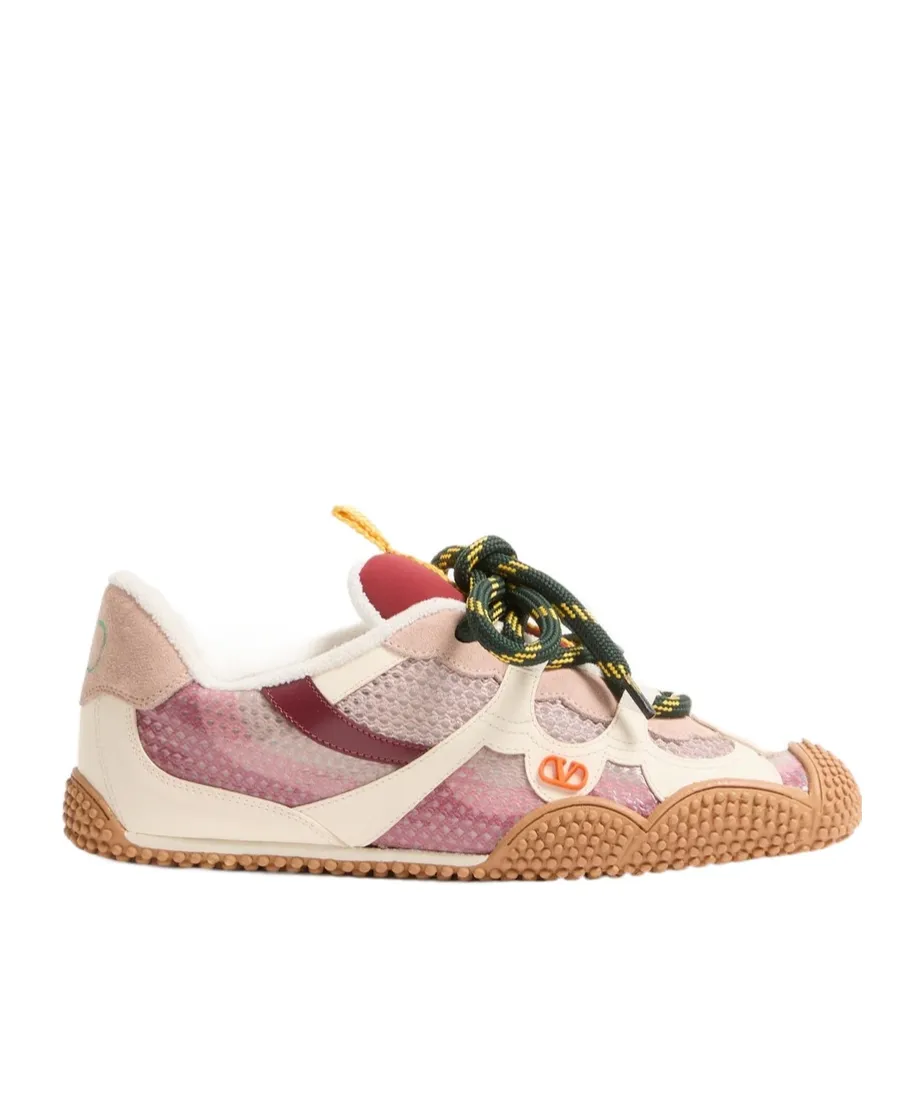 Valentino	Amphibian Lace-Up Sneakers