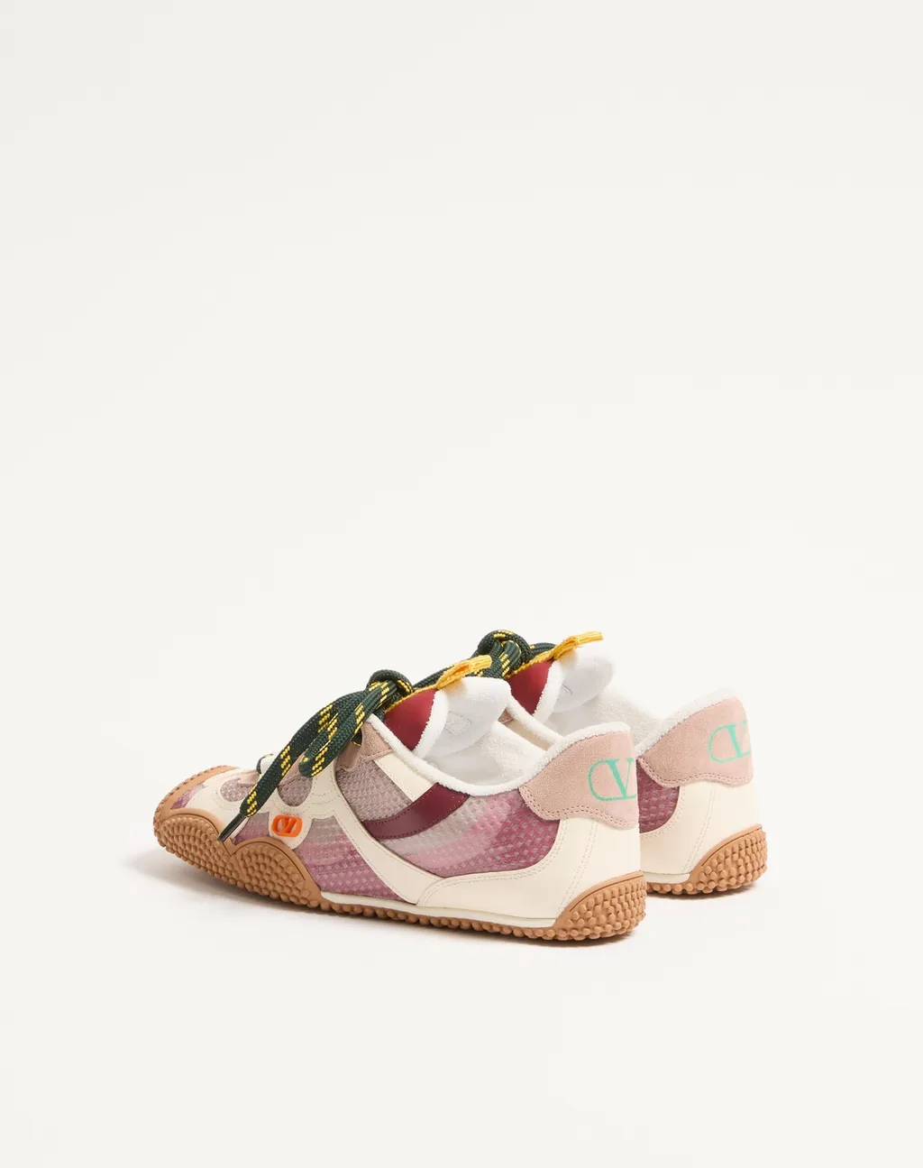 Valentino	Amphibian Lace-Up Sneakers