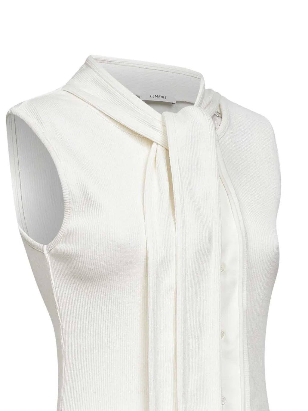 Lemaire Draped Panelled Sleeveless Top