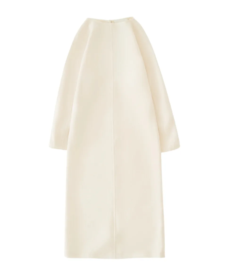 Buttoned Midi Dress